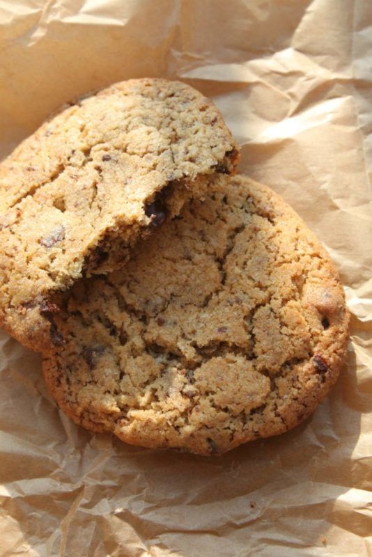 csokidarabos keksz recept edesseg