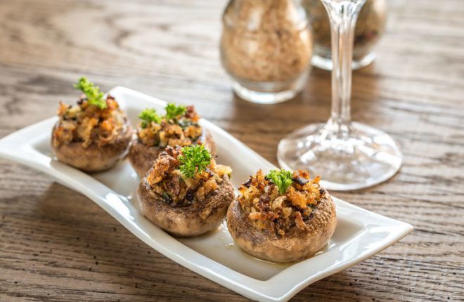 ricottaval toltott gomba husvet recept vendegvaro