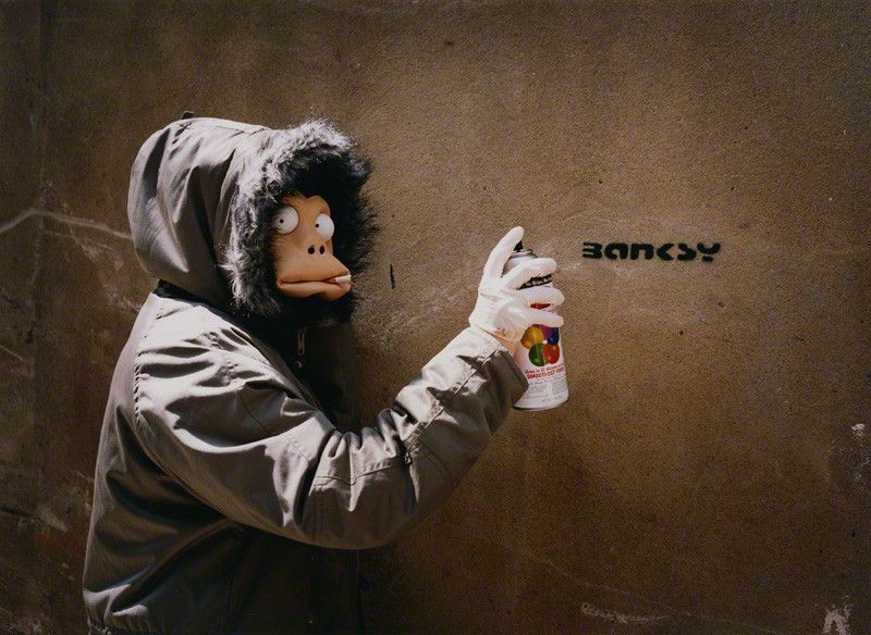 banksy atreet art graffiti