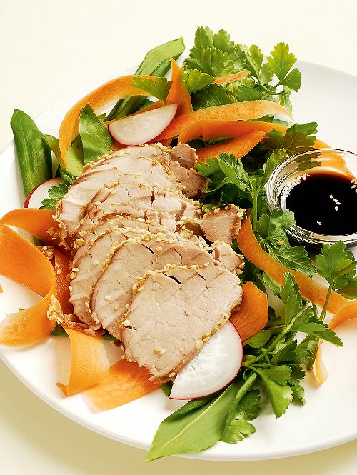 szezammagos sertesszuz ebed recept