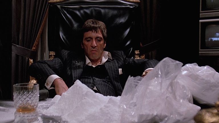 cocaine kokain scarface al pacino sebhelyes arcú