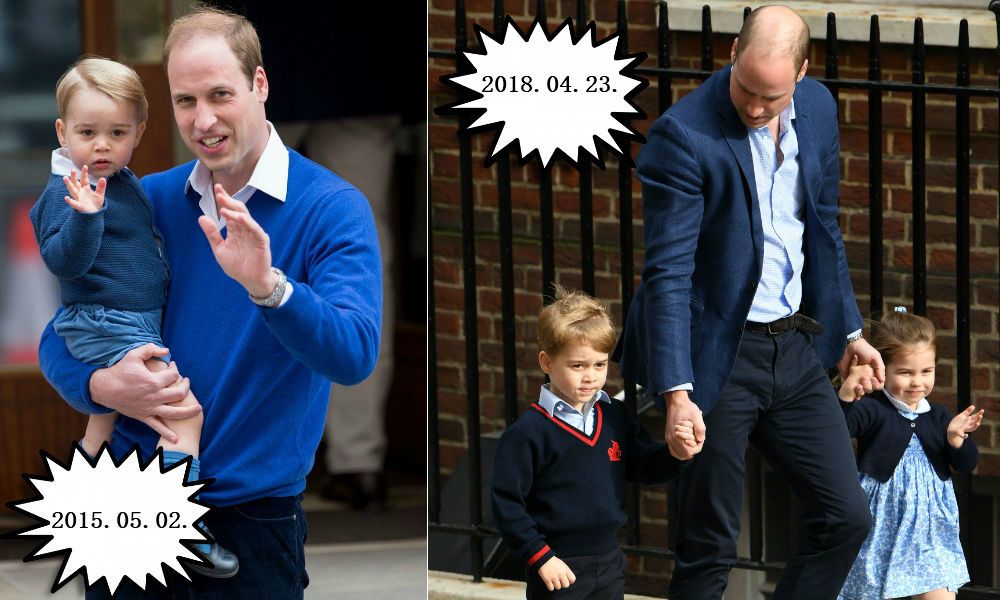 Vilmos herceg és a gyermekei