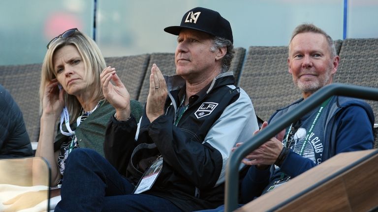 Will Ferrell, tenisz (fotó: Kevork Djansezian/Getty Images/AFP)