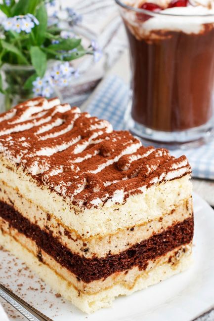 Mascarponés kávétorta