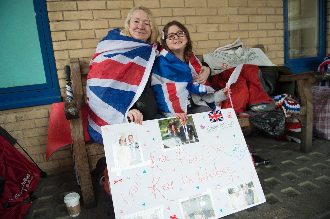 katalin hercegnő szülés királyi család rajongók