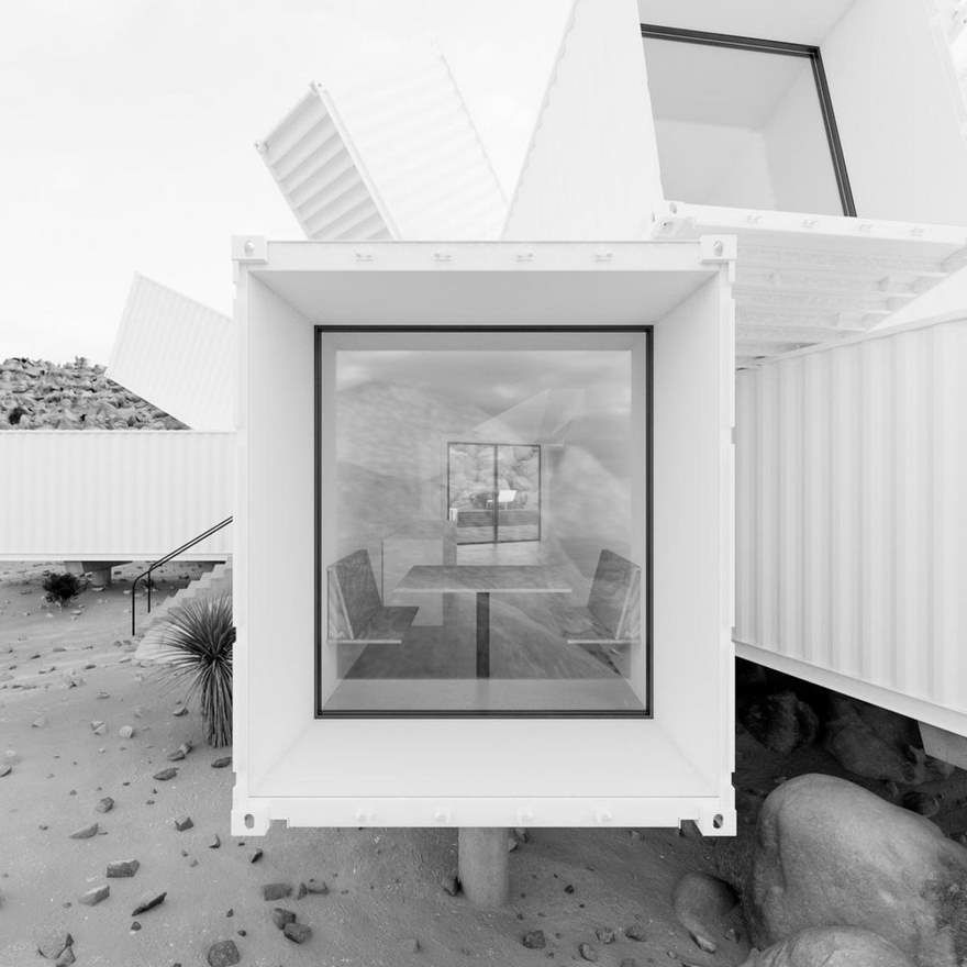 kontenerhaz, moder kontener