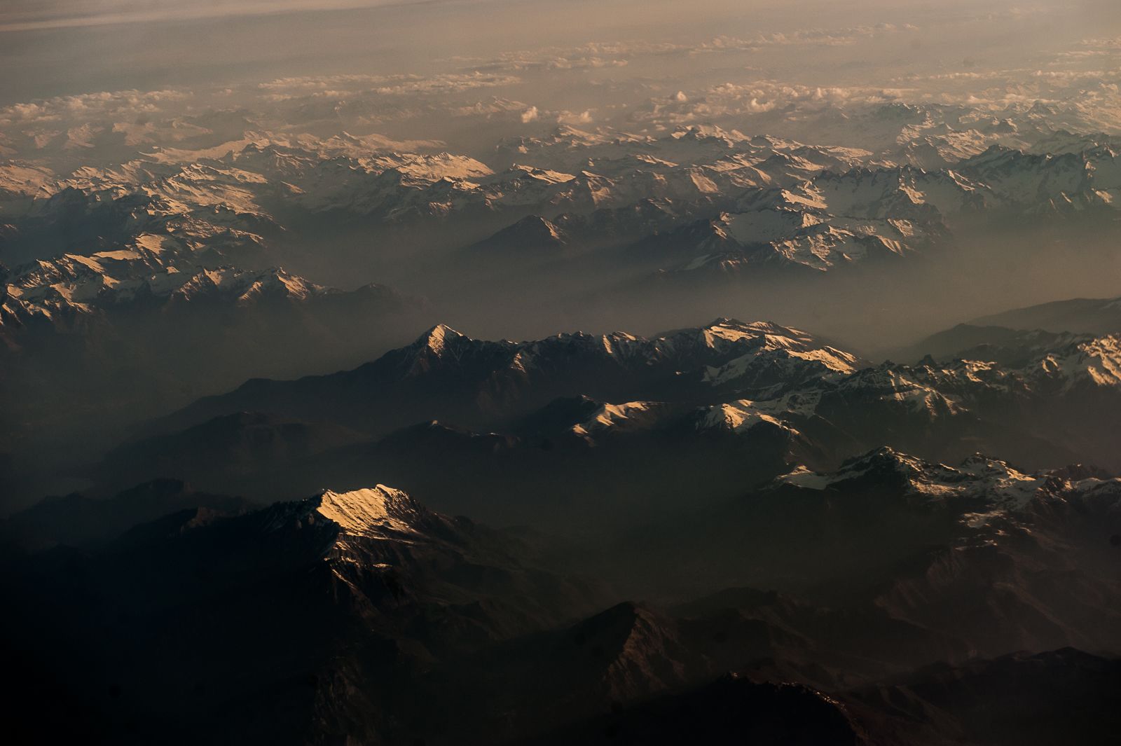 alpok felülnézet utazás