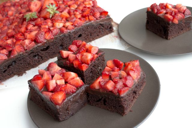 brownie eperrel sütemény recept