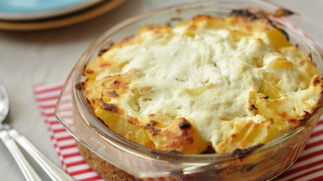 mozzarellas rakott krumpli recept