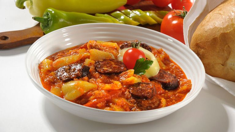 lecsó, hétvégi menü, főzés, nyár