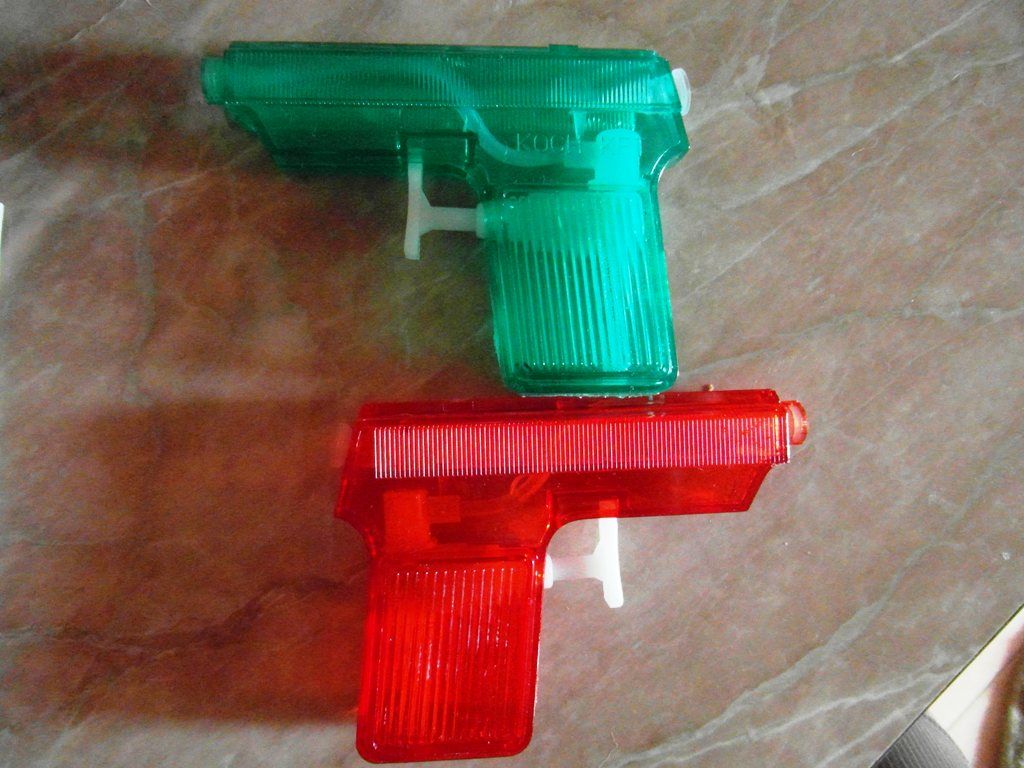 Retró vízipisztolyok