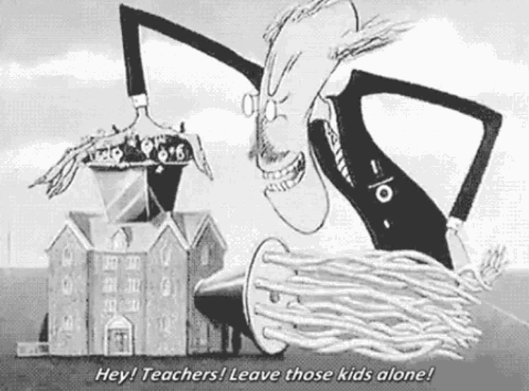 pink floyd a fal gif iskola tanár