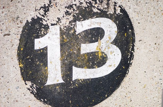 13 szerencse balszerencse babona pech