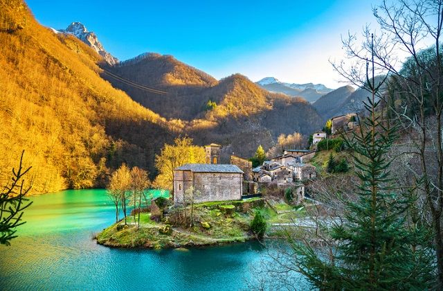 Garfagnana Olaszorszag Toszkana