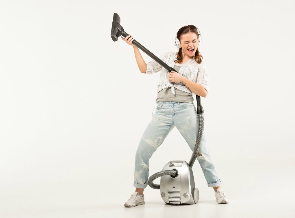 porszívó, lépés, egészség, app