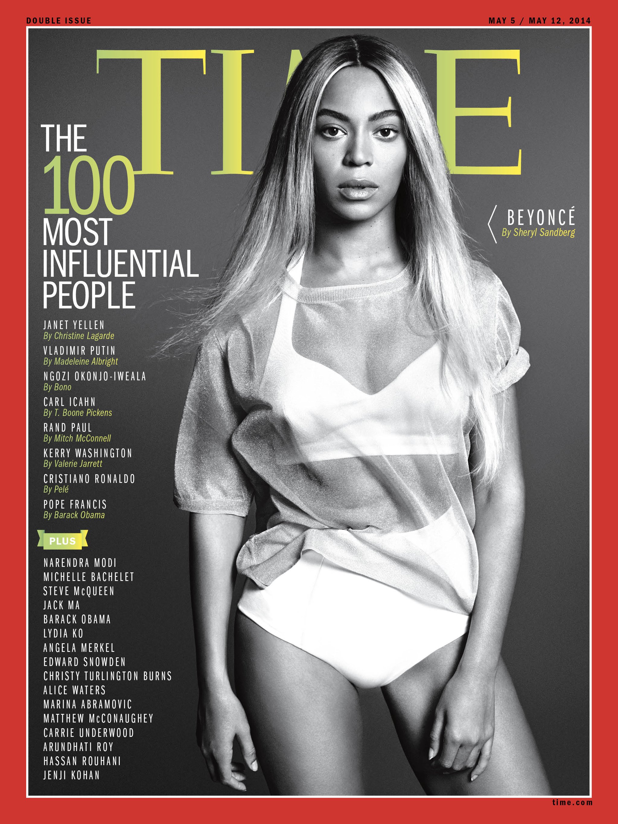 beyoncé, tme magazin, címlap