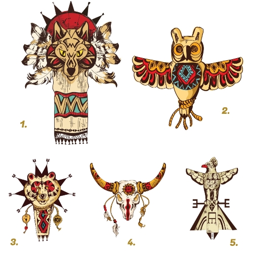indián totemállatok személyiségteszt