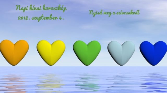 napi kínai horoszkóp 2018. szeptember 4.