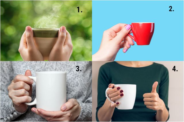 kávés teás csésze személyiség teszt