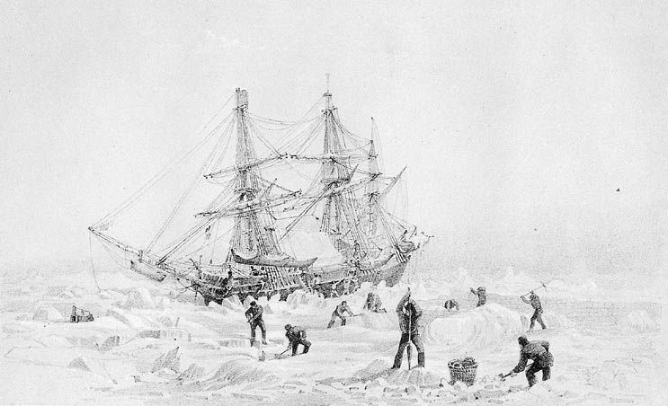 Sir george Back HMS Terror Franklin-expedíció északnyugati átjáró felfedezés hajó sarkvidék