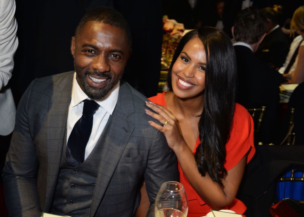 Idris Elba és Sabrina Dhowre - Fotó: Getty Images