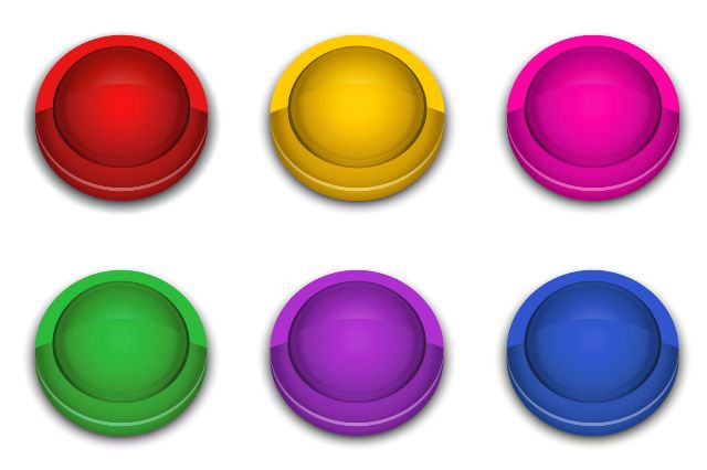 színteszt személyiségteszt színek gombok