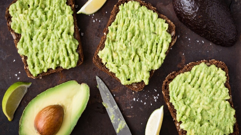 Avokádós pirítós reggelire