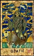 tarot jóslat február halál arkánum