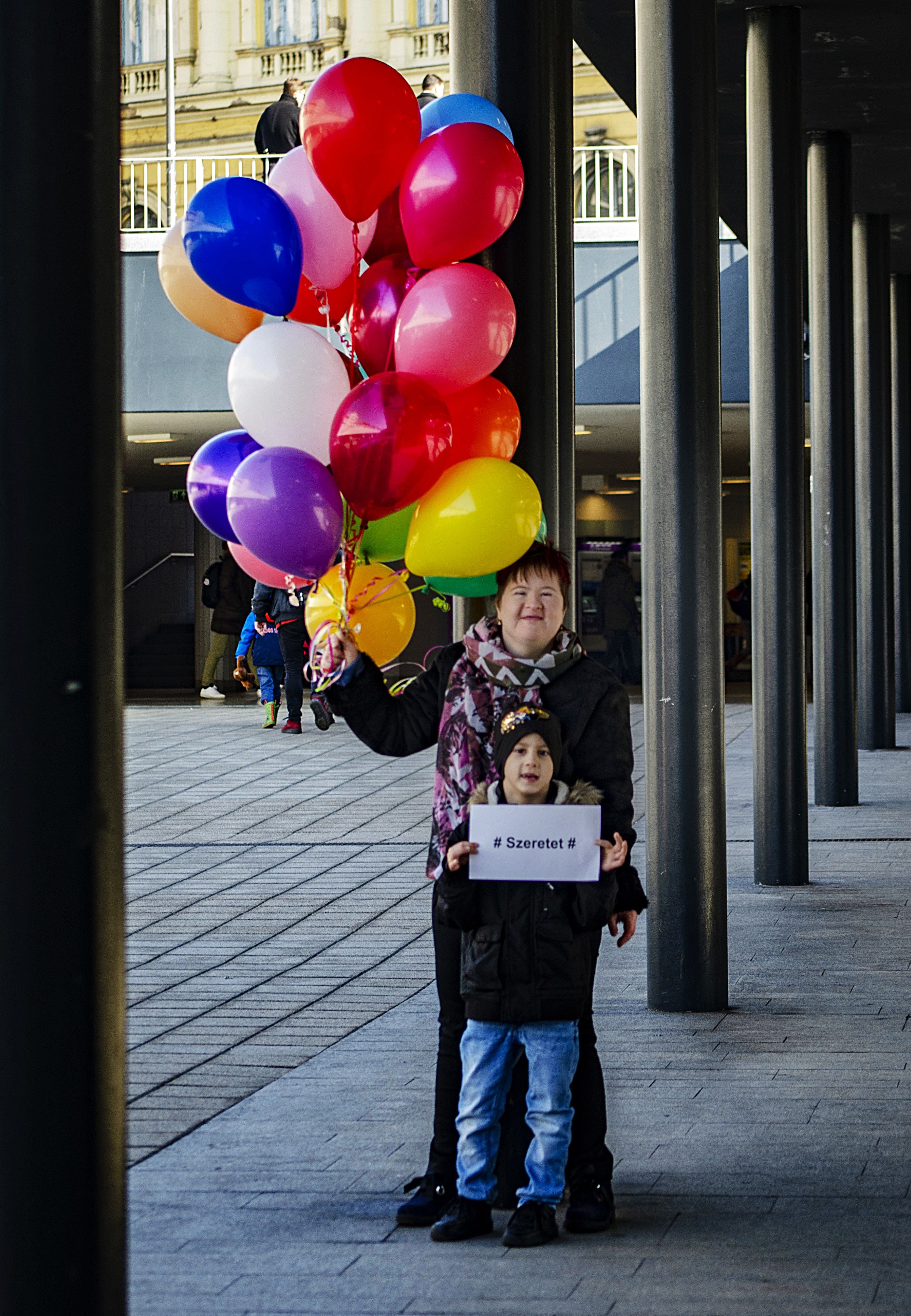 Down-szindróma fotórsorozat társadalom