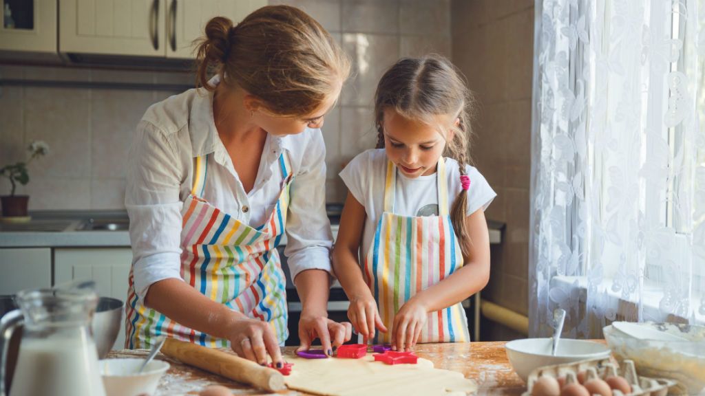 főzés, gyerek