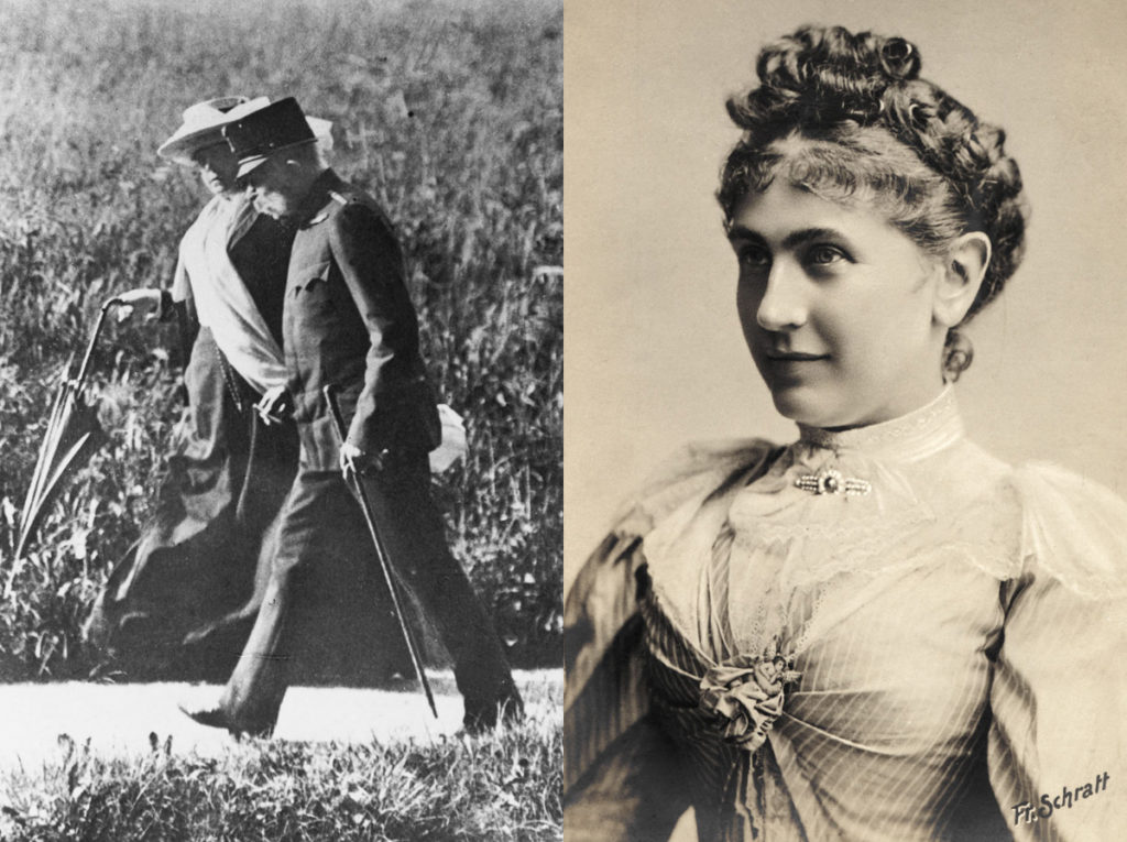 Ferenc József és Schratt Katalin