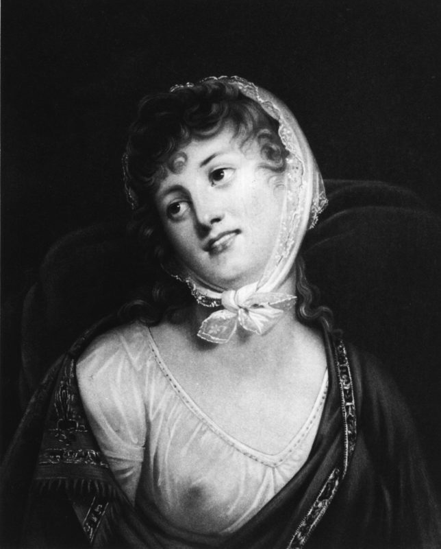 A lengyel grófnő Marie Walewska Robert Lefebure festményén (1789 - 1817)