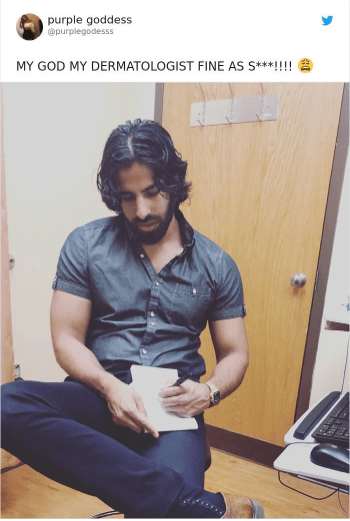 orvos bőrgyógyász twitter