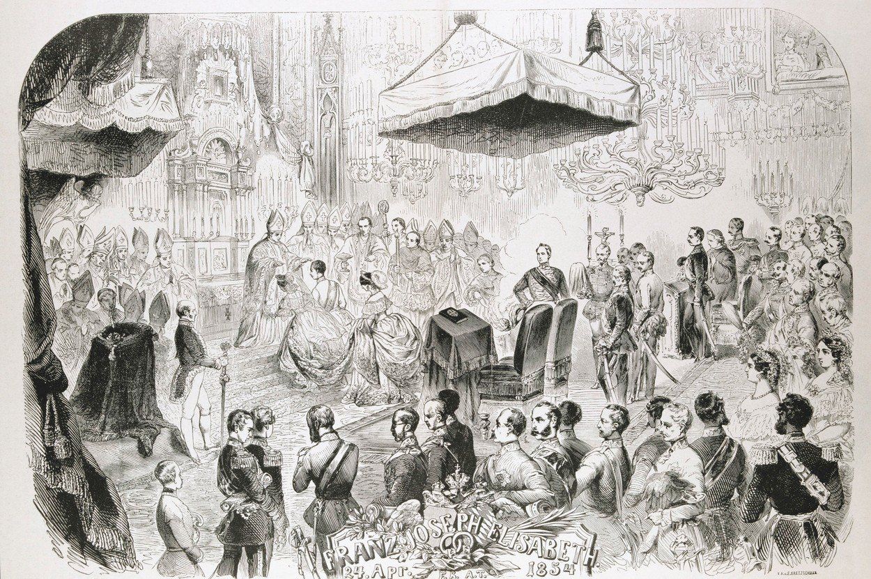 Ferenc József és Sisi esküvője