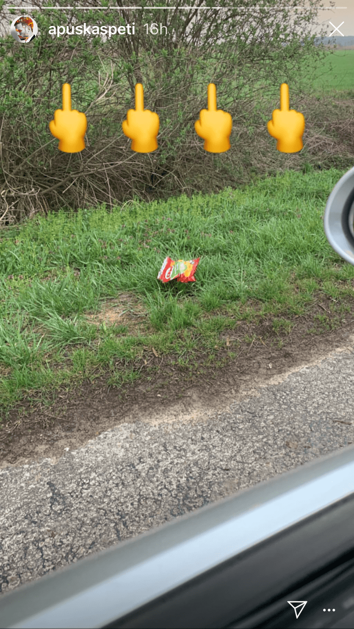 Puskás Peti, Instagram