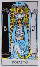 főpapnő kártya rider tarot nlc fotó