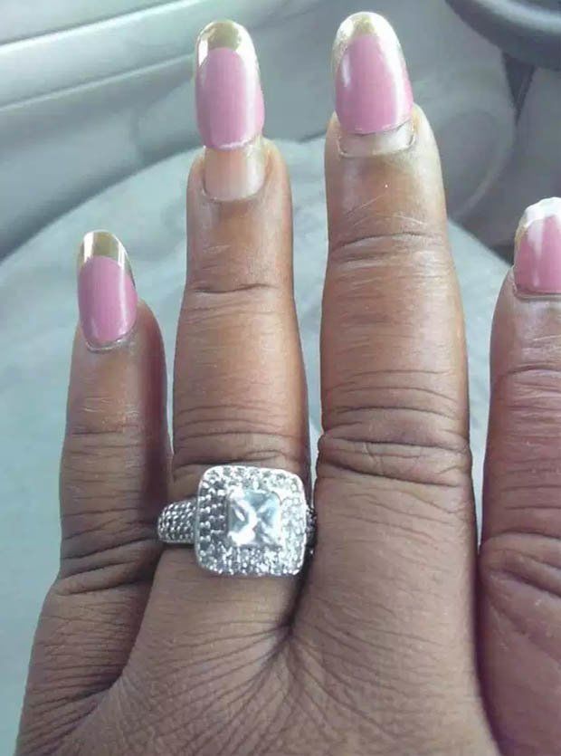 lenoves. eljegyzesi gyuru, menyasszony