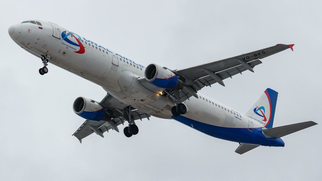 ural airlines airbus repülőgép