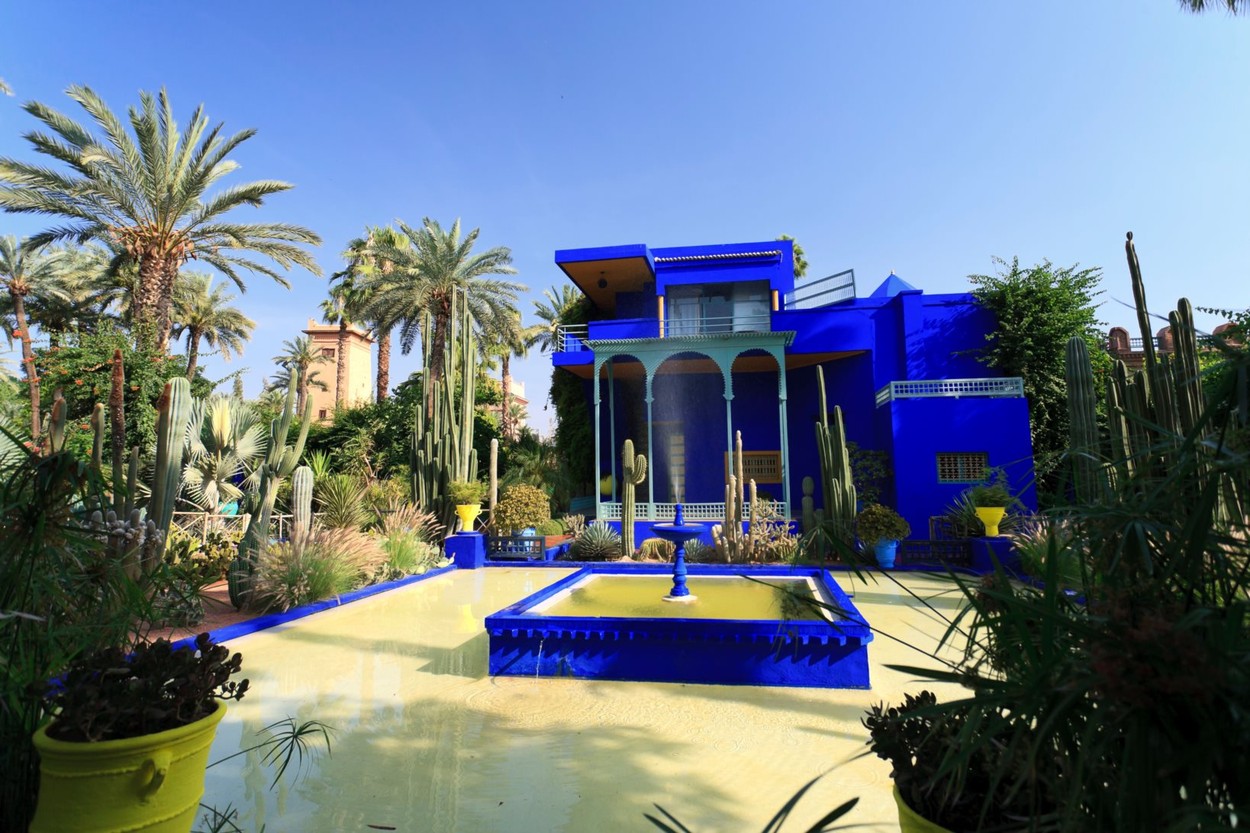 Jardin Majorelle (Fotó: Profimedia)