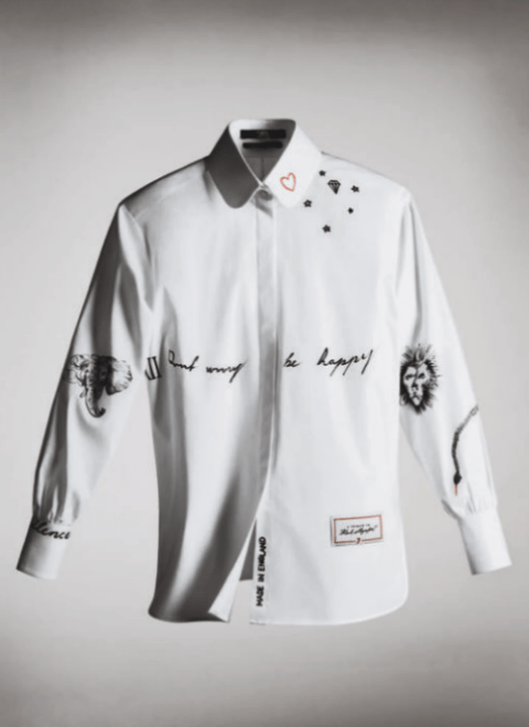 Cara Delevigne The White Shirt Project