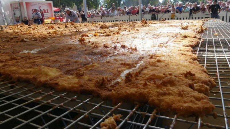 rántott hús guinness rekord