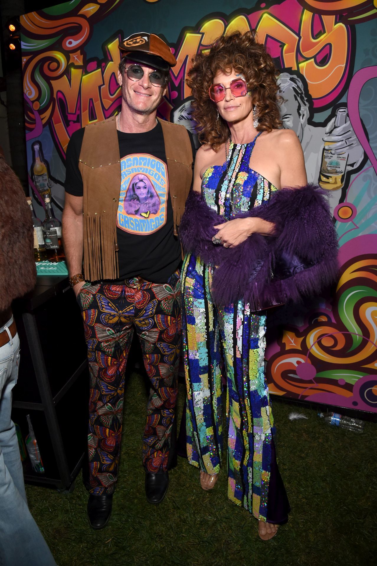 Cindy Crawford és Rande Gerber a Casamigos halloweeni buliján 2019
