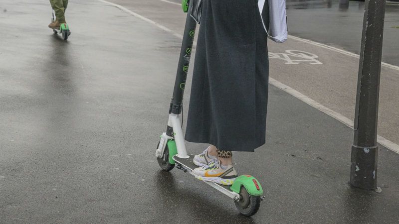 elektromos roller közlekedés