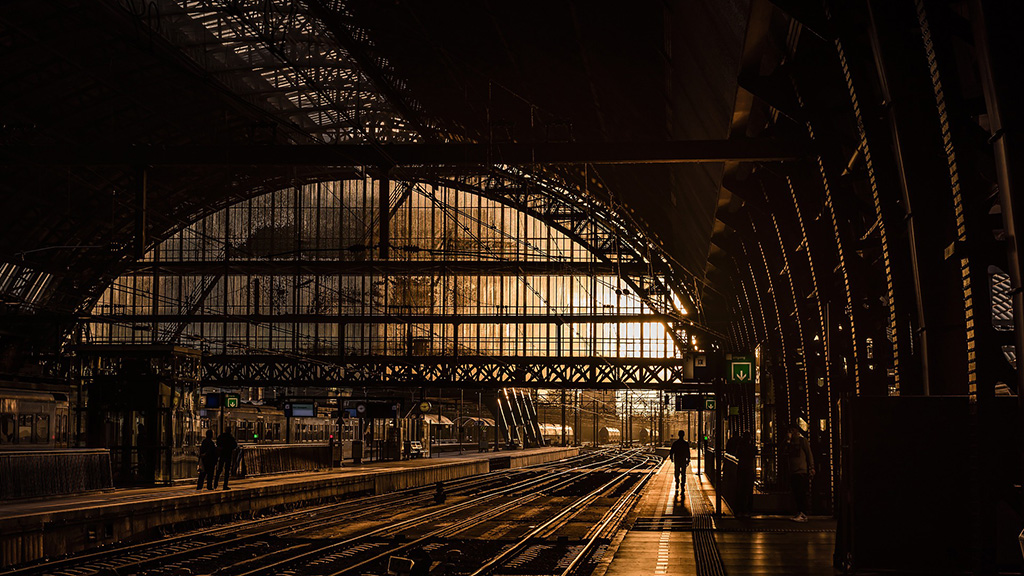 utazás, állomás, pályaudvar