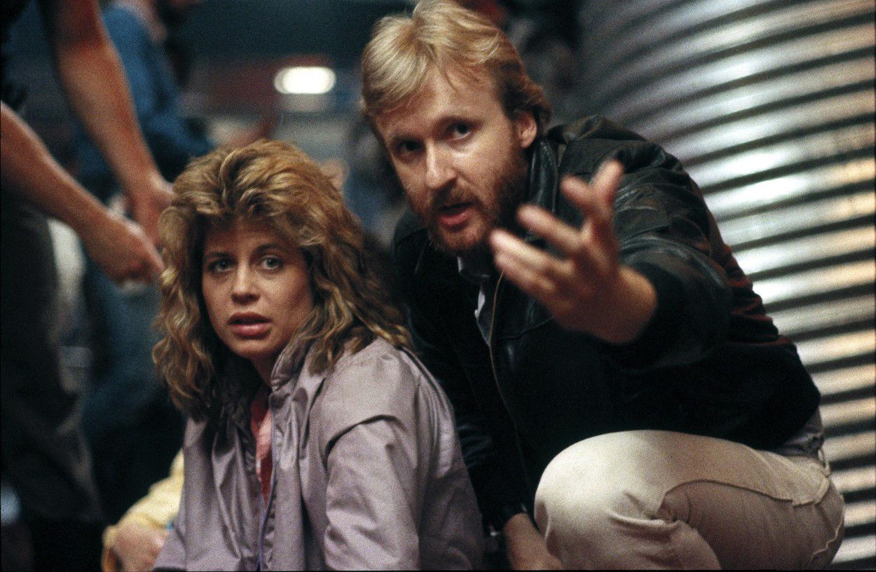 Linda Hamilton és James Cameron 1984-ben - fotó: Profimedia