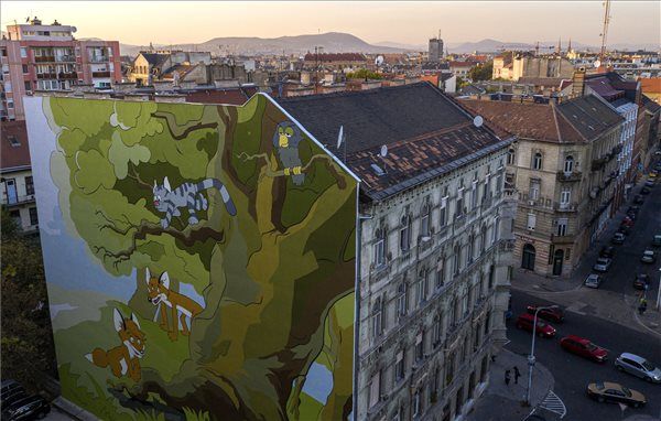 vuk tűzfal józsefváros