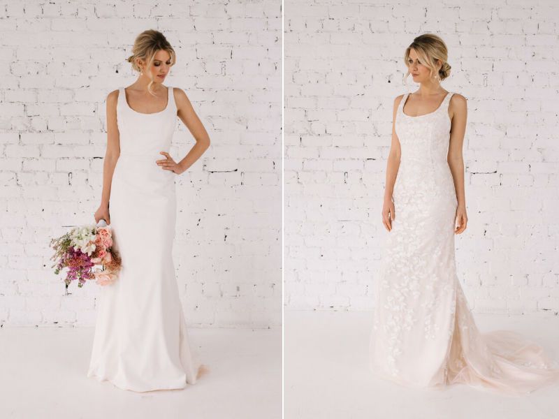 kifordítható menyasszonyi ruha