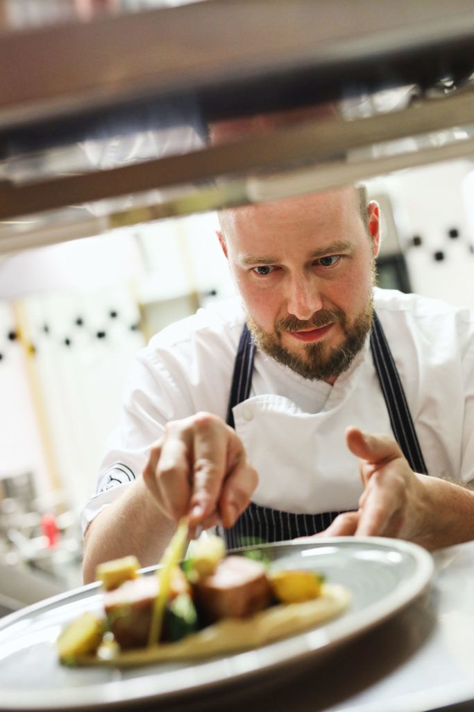 Jámbor László, a Tigris étterem séfje (Fotó: Puskás Nóri / Socially)