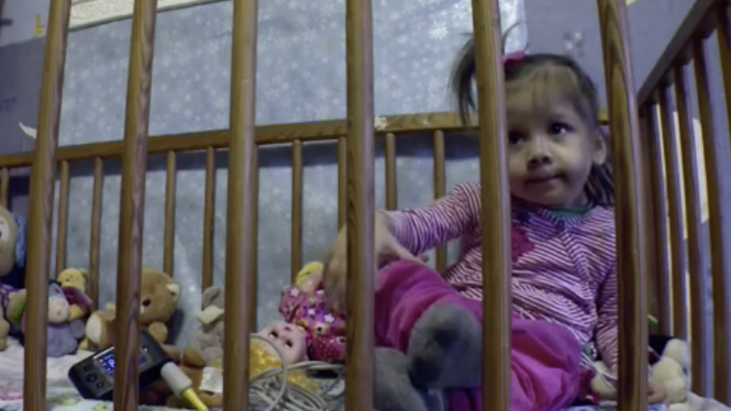 fél szívvel született kislány