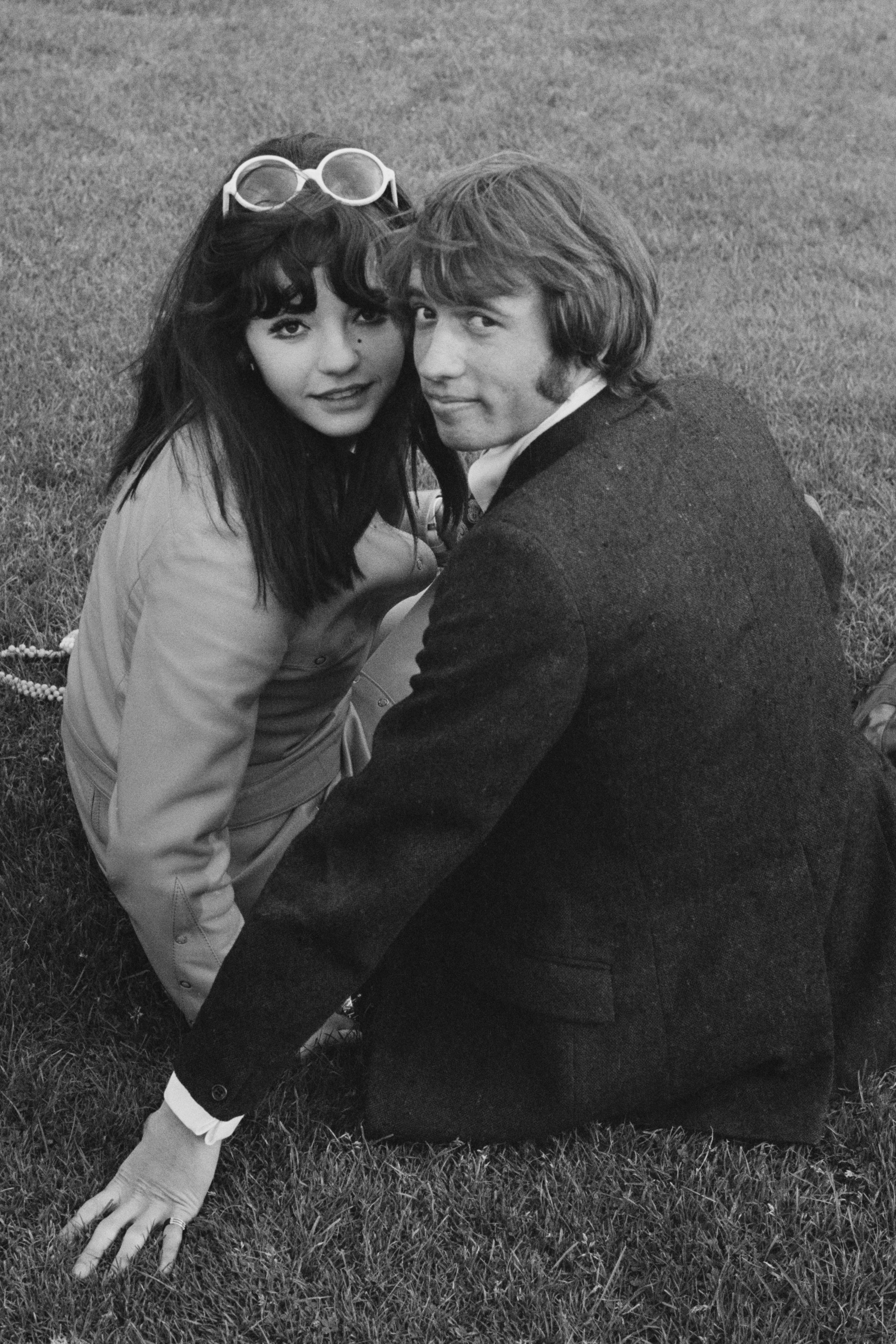 Zalatnay és Maurice Gibb Londonban, 1968-ban (Fotó: Roy Milligan / Daily Express /Getty Images)